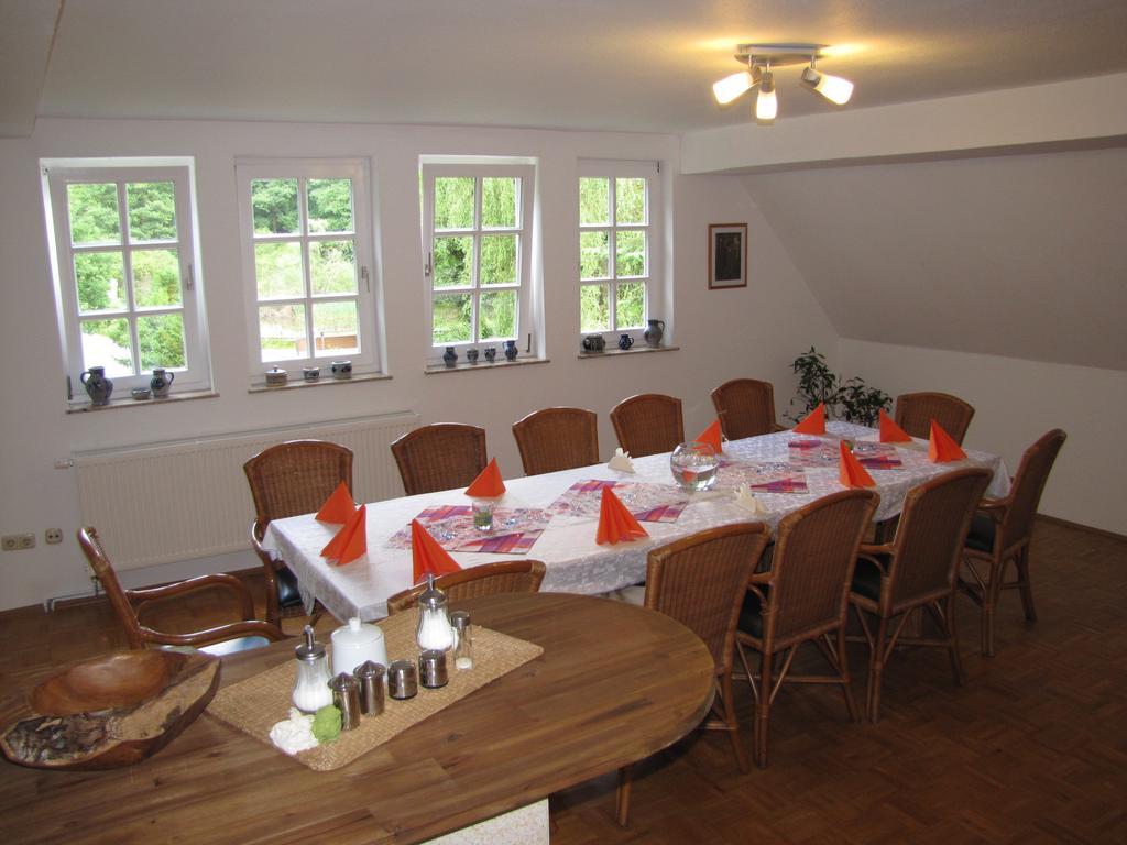 Hof Guttels Waldgasthof Ferienpension Rotenburg an der Fulda Bilik gambar