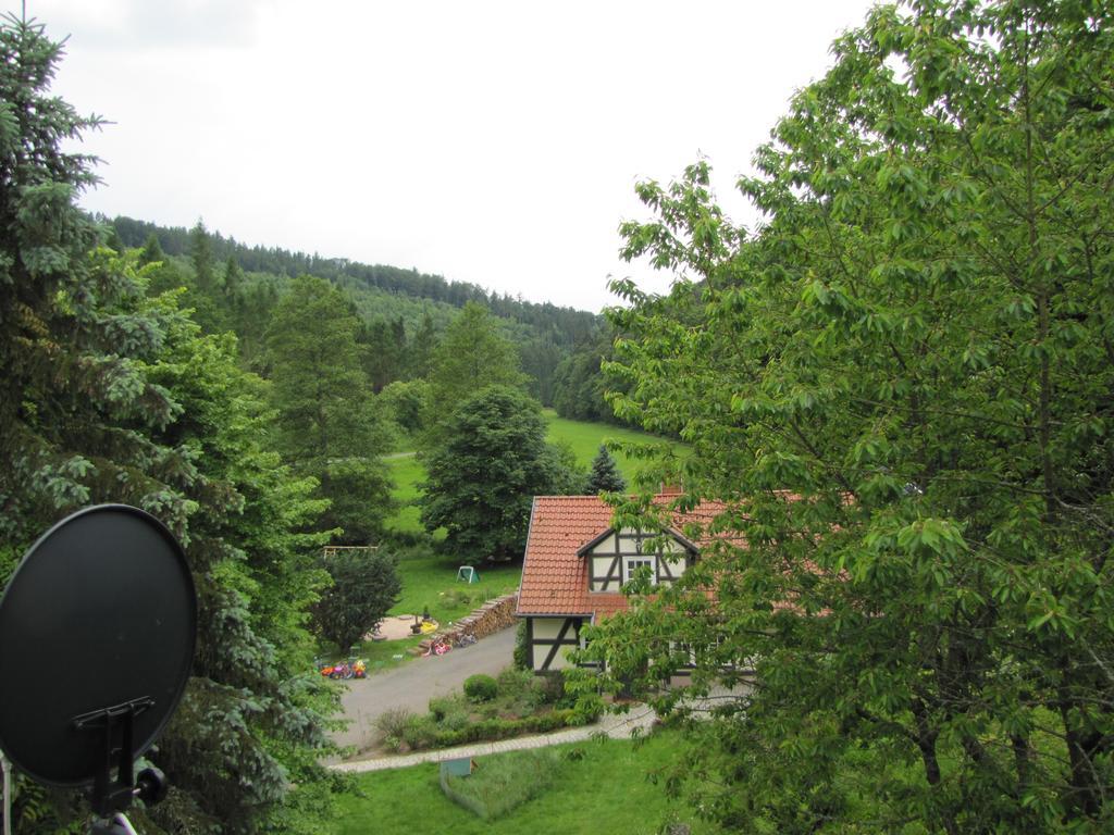 Hof Guttels Waldgasthof Ferienpension Rotenburg an der Fulda Bilik gambar